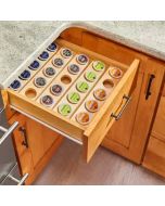 K-Cup Drawer Insert - Fits Best in B18, DB18-3, B15, or DB15-3 Cleveland - Town Sell Cabinets