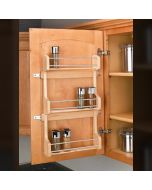 Door Mount Spice Rack - Fits Best in W1530, W1536, or W1542 Cleveland - Town Sell Cabinets