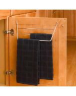Towel Holder Chrome- Fits Best in 14.5" Doors and Larger Cleveland - Town Sell Cabinets