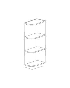 Base End Shelf Cabinet 24" Right Cleveland - Town Sell Cabinets