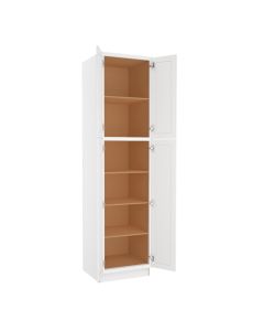 Bristol Linen Utility Cabinet 24"W x 96"H Cleveland - Town Sell Cabinets