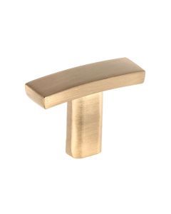 Champagne Bronze Transitional Metal Knob 1-1/2 in Cleveland - Town Sell Cabinets