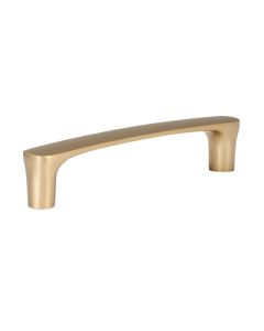 Champagne Bronze Contemporary Metal Pull 5-11/16 in Cleveland - Town Sell Cabinets