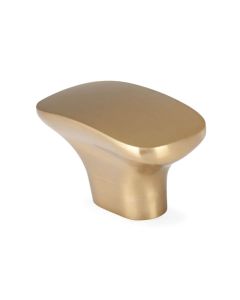 Champagne Bronze Contemporary Metal Knob 1-11/16 in Cleveland - Town Sell Cabinets