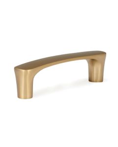 Champagne Bronze Contemporary Metal Pull 4-7/16 in Cleveland - Town Sell Cabinets