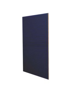 Navy Blue Shaker Bead Board Plywood Panel 96"W x 42"H Cleveland - Town Sell Cabinets