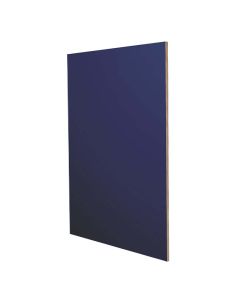 Navy Blue Shaker Base Skin Panel 24"W x 34-1/2"H Cleveland - Town Sell Cabinets