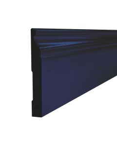 Navy Blue Shaker Furniture Base Molding 96"W Cleveland - Town Sell Cabinets