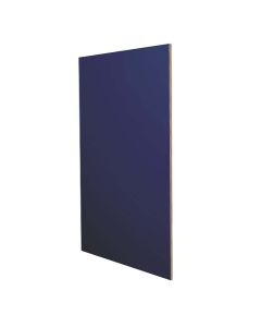 Navy Blue Shaker Plywood Panel 96"W x 42"H Cleveland - Town Sell Cabinets