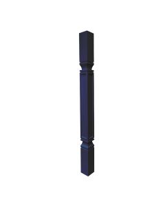 Navy Blue Shaker Leg Post 3"W x 42"H Cleveland - Town Sell Cabinets
