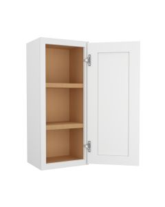 Summit Shaker White Wall Cabinet 15"W x 36"H Cleveland - Town Sell Cabinets