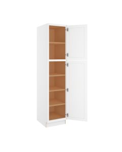 Charleston Linen Utility Cabinet 18"W x 84"H Cleveland - Town Sell Cabinets