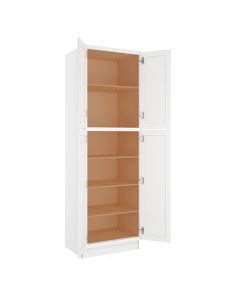 Charleston Linen Utility Cabinet 30"W x 96"H Cleveland - Town Sell Cabinets