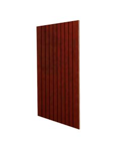 Charleston Cherry Shiplap Plywood Panel 96"W x 42"H Cleveland - Town Sell Cabinets