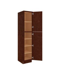 Charleston Saddle Utility Cabinet 18"W x 90"H Cleveland - Town Sell Cabinets