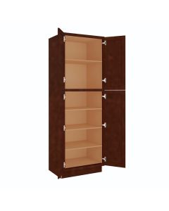 Charleston Saddle Utility Cabinet 30"W x 96"H Cleveland - Town Sell Cabinets