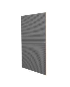 Grey Shaker Elite Bead Board Plywood Panel 96"W x 42"H Cleveland - Town Sell Cabinets