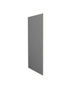Grey Shaker Elite Wall Skin Panel 15"W x 42"H Cleveland - Town Sell Cabinets
