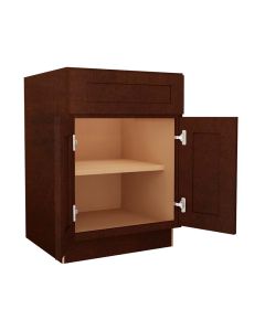 B24 - Double Door / Single Drawer Base Cabinet Cleveland - Town Sell Cabinets