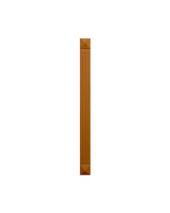 Cinnamon Shaker Fluted Wall Filler 3"W x 30"H Cleveland - Town Sell Cabinets
