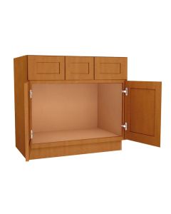 Vanity Sink Base Cabinet with Drawers 42" Cleveland - Town Sell Cabinets