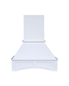 White Angled Hood 30" Cleveland - Town Sell Cabinets