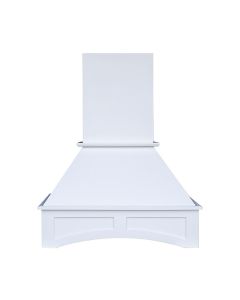White Angled Hood 36" Cleveland - Town Sell Cabinets