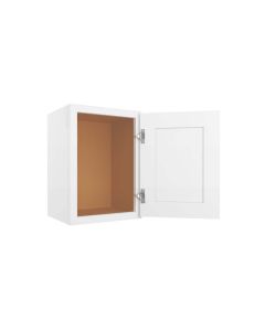 Shaker White Elite Wall Cabinet 15"W x 18"H Cleveland - Town Sell Cabinets