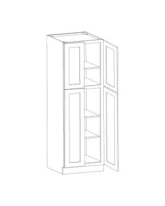 York Linen Utility Cabinet 30"W x 84"H Cleveland - Town Sell Cabinets