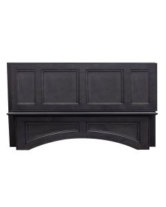 York Driftwood Grey Square Hood 48" Cleveland - Town Sell Cabinets