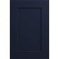 Full Size Sample Door for Navy Blue Shaker Cleveland - Town Sell Cabinets