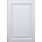 Full Size Sample Door for Key Largo White Cleveland - Town Sell Cabinets