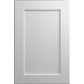 Full Size Sample Door for Summit Shaker White Cleveland - Town Sell Cabinets