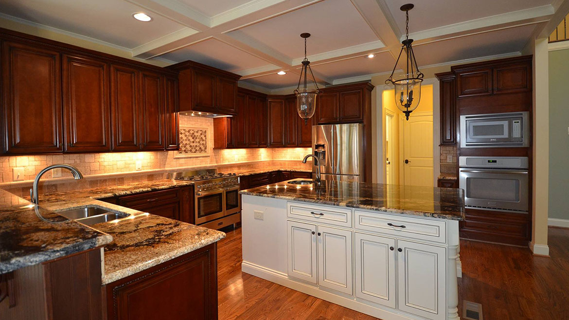 Charleston Cherry Cleveland - Town Sell Cabinets