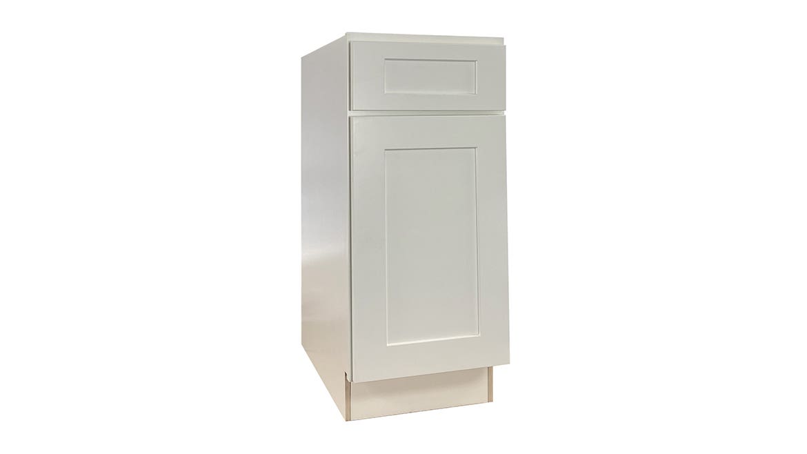 Dove White Shaker Cleveland - Town Sell Cabinets