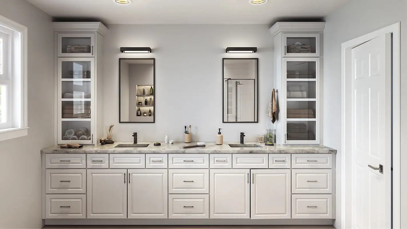 Key Largo White Cleveland - Town Sell Cabinets