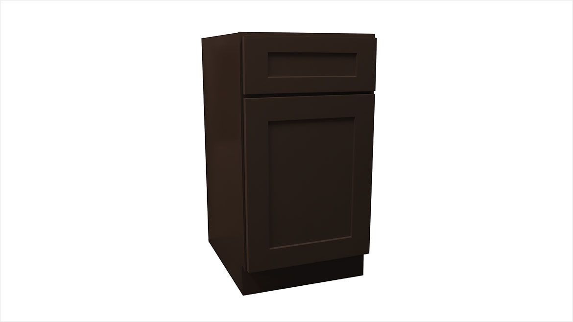 Shaker Espresso Cleveland - Town Sell Cabinets