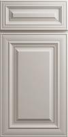 RTA Linen White Kitchen Cabinets Cleveland - Town Sell Cabinets