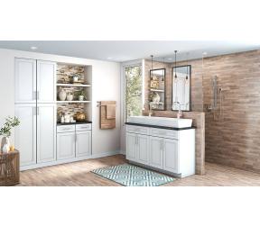 Colorado White Shaker Cleveland - Town Sell Cabinets