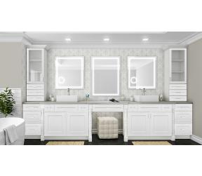 Craftsman White Shaker Cleveland - Town Sell Cabinets