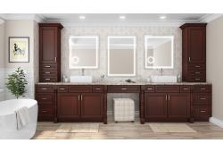 York Saddle Bath Vanities Cleveland - Town Sell Cabinets