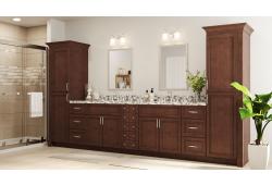 York Saddle Bath Vanities Cleveland - Town Sell Cabinets